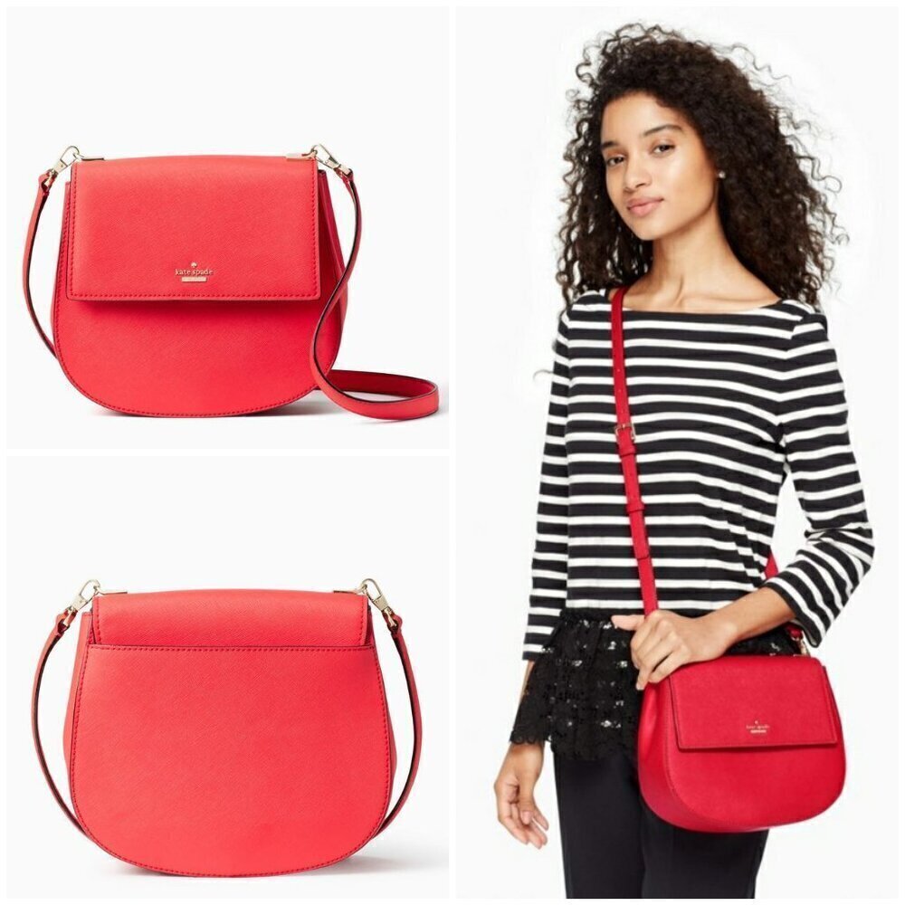 💕KATE SPADE💕 Cameron Street Byrdie Crossbody Bag ~ Rooster Red NWOT